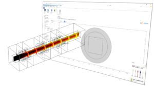 강철 빌렛의 유도 가열